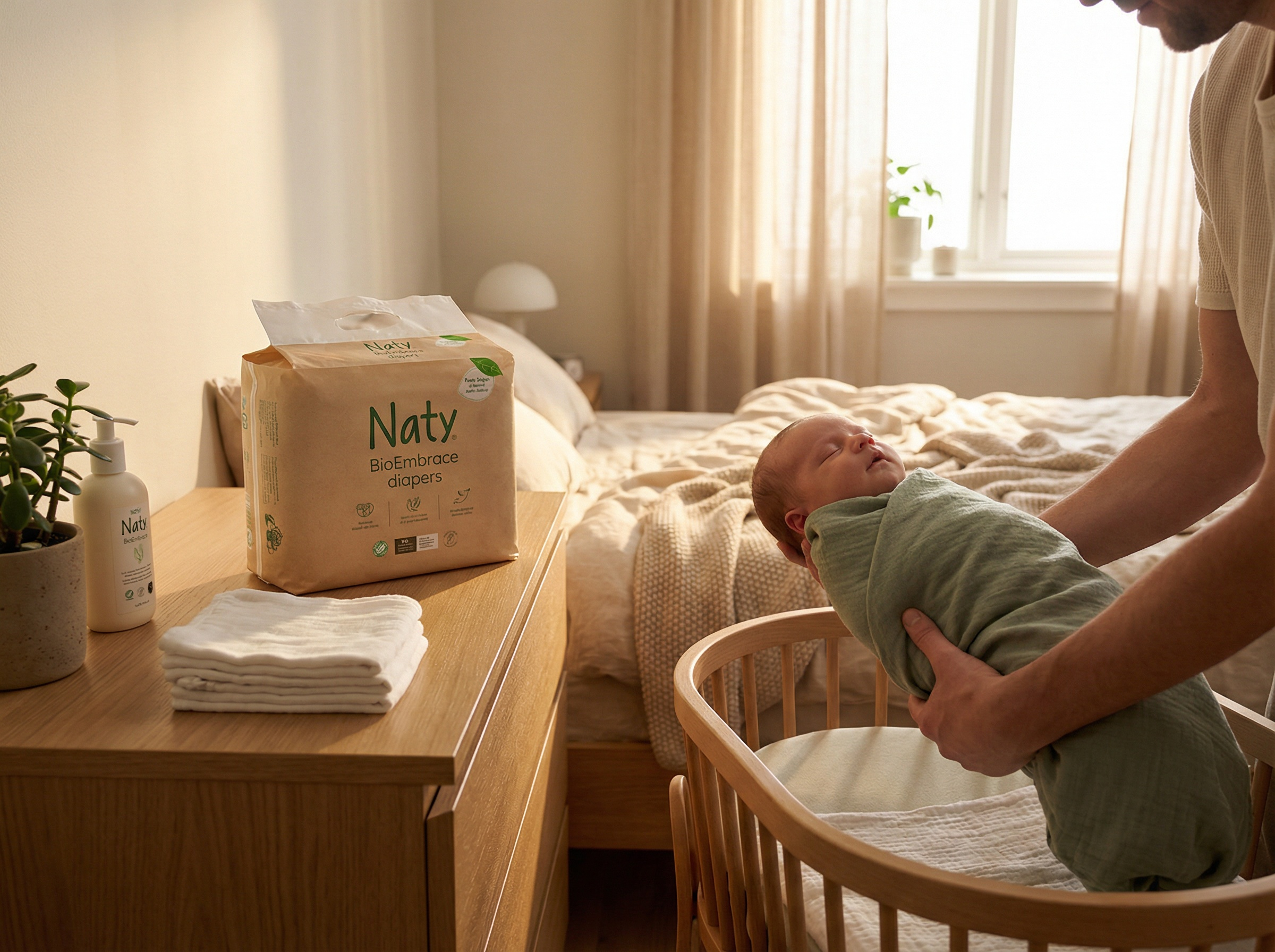 Naty BioEmbrace Plant-Based Diapers