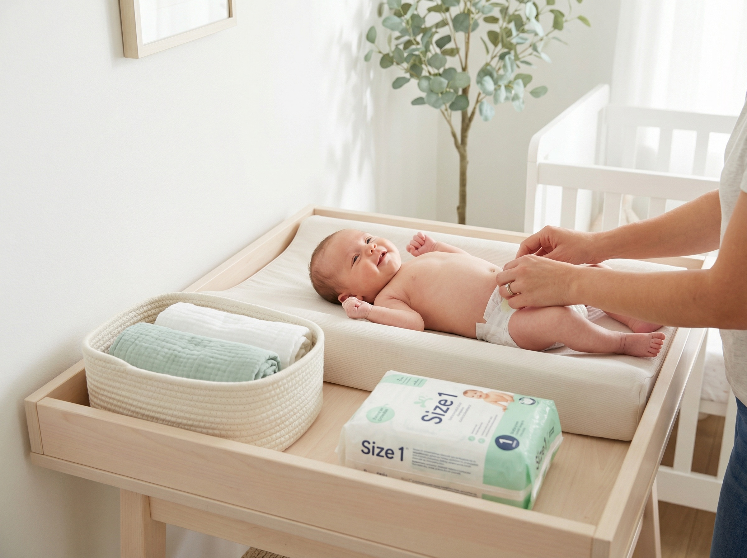 Bambo Nature Size 1 Newborn Diapers