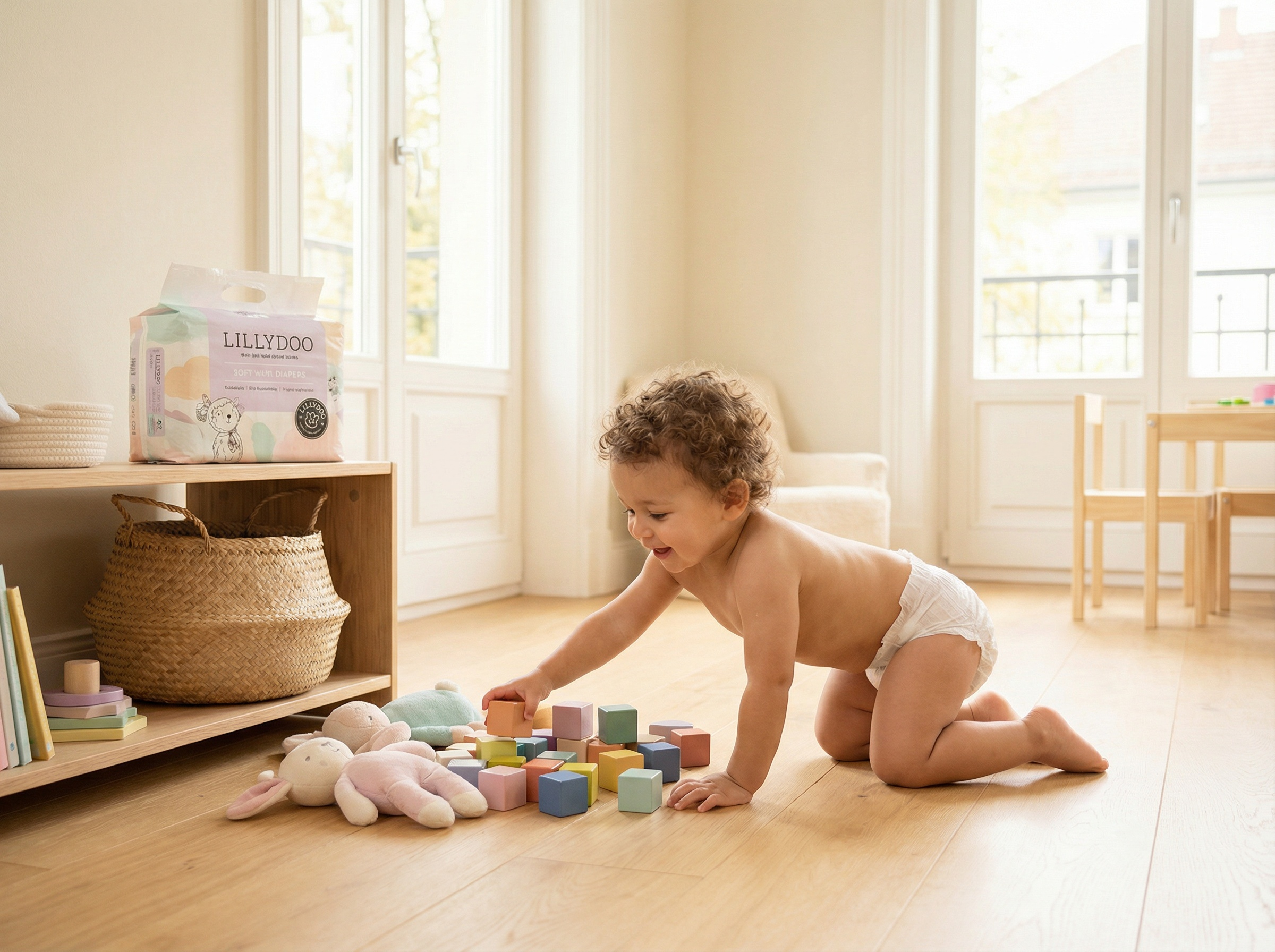 LILLYDOO Chlorine-Free Eco Diapers